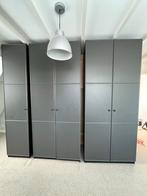 IKEA PAX kasten (3-delig) - grijs, Ophalen, Overige materialen, Gebruikt, 200 cm of meer