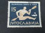 Joegoslavië 47 - roeien, Postzegels en Munten, Verzenden, Gestempeld, Sport