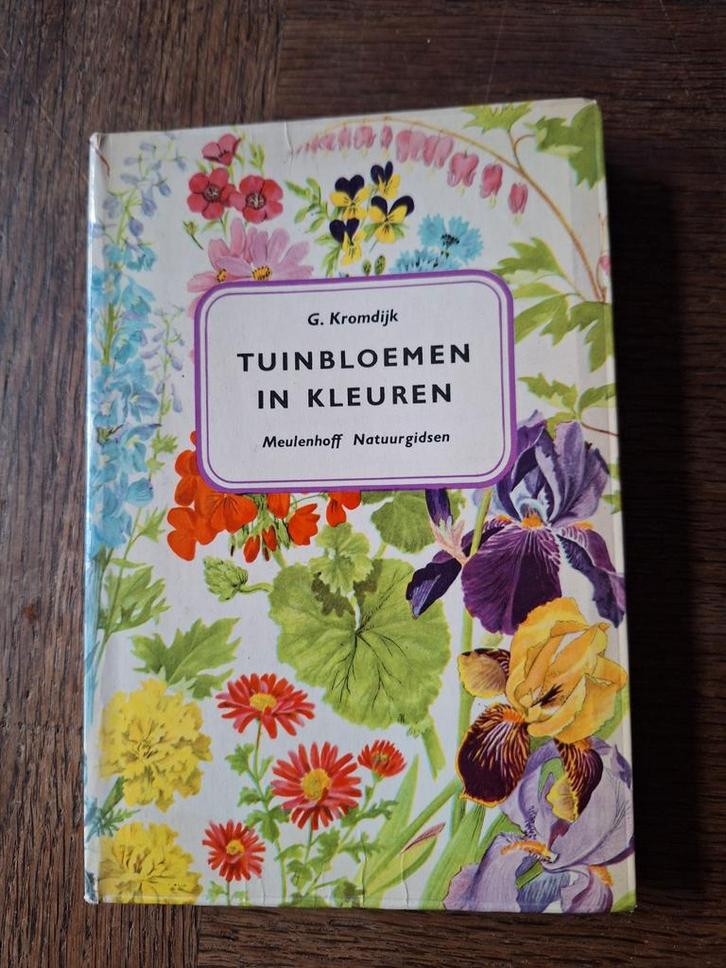 'Tuinbloemen in kleuren' G.Kromdijk, 508 botanische plaatjes, Boeken, Natuur, Ophalen of Verzenden