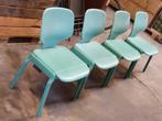 Stoelen Ahrend ''De Cirkel'' Sessio Chairs, stapel- en schak, Vijf, Zes of meer stoelen, Metaal, Gebruikt, Vintage