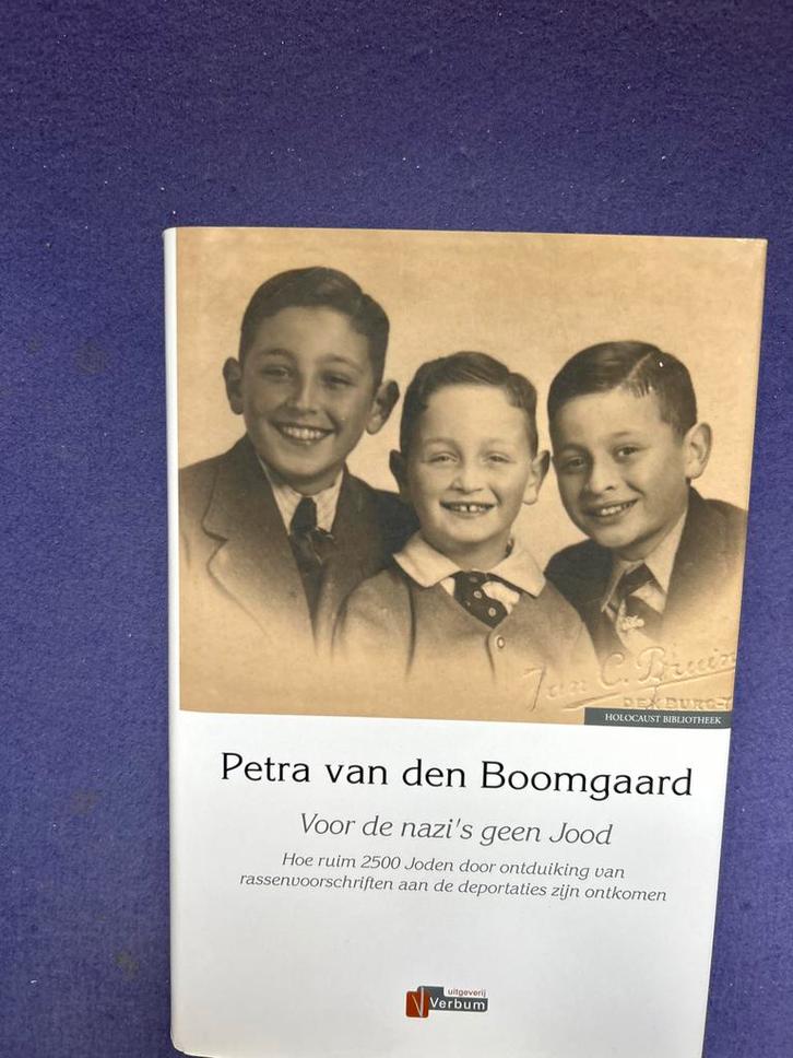 Voor de nazi's geen Jood - Petra van den Boomgaard, Boeken, Oorlog en Militair, Zo goed als nieuw, Overige onderwerpen, Ophalen of Verzenden