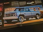 Brochure GMC Pickups 1984 USA, Boeken, Ophalen of Verzenden, Zo goed als nieuw, Overige merken