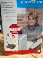Sennheiser SET 50 TV Infrarood Stethoset, Audio, Tv en Foto, Koptelefoons, Gebruikt, Sennheiser, Draadloos, Op oor (supra aural)