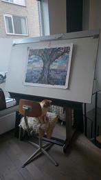 Tekentafel, Doe-het-zelf en Verbouw, Tekentafels, Ophalen, Gebruikt, 150 tot 170 cm