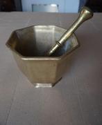Bronzen vijzel met stamper, Antiek en Kunst, Antiek | Keukenbenodigdheden, Verzenden