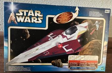 Star Wars Attack of the Clones Jedi Starfighter 2002 Vintage beschikbaar voor biedingen