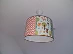 Plafondlamp bosdieren thema, Huis en Inrichting, Lampen | Hanglampen, Ophalen, Zo goed als nieuw, Stof, Minder dan 50 cm