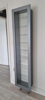 vitrinekast, Ophalen, Minder dan 50 cm, Met deur(en), Glas