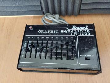 Ibanez GE-1000 Graphic Equalizer 1980 Japan beschikbaar voor biedingen
