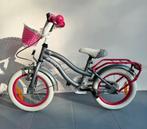 AMIGO Lovely 14 Inch Meisjes Terugtraprem INCL Zijwieltjes, Fietsen en Brommers, Ophalen, Zo goed als nieuw, Minder dan 16 inch