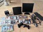 PlayStation 3 Compleet Pakket met Games en Accessoires, Phat, Met 2 controllers, Gebruikt, Met games