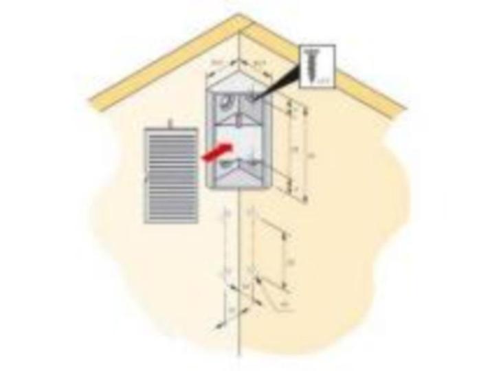 Hettich hoekverbinder, 43x20x20mm plank drager., Doe-het-zelf en Verbouw, Hout en Planken, Nieuw, Overige houtsoorten, Ophalen of Verzenden