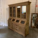 Buffetkast - 190 cm - met kleppen - massief teak - TTM Wonen, 200 cm of meer, 150 tot 200 cm, Nieuw, Info@ttmwonen.nl