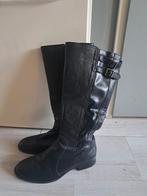 Elegante zwarte laarzen, Ophalen of Verzenden, Zo goed als nieuw, Zwart, Hoge laarzen