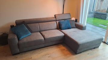 Bank Santino Feelings – microleer – HR-schuim – longchair beschikbaar voor biedingen