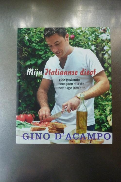 Mijn Italiaanse dieet - Gino D'Acampo, Boeken, Kookboeken, Zo goed als nieuw, Italië, Ophalen of Verzenden