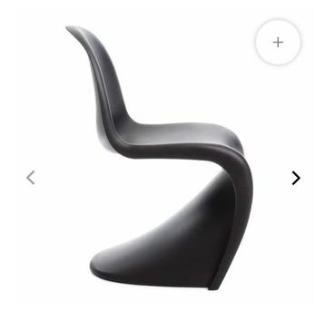 Vitra Panton chair zwart beschikbaar voor biedingen