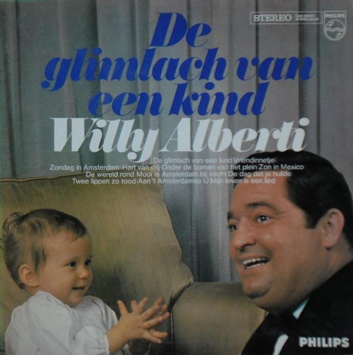 Ruil/koop Willy Alberti "De Glimlach Van Een Kind" (LP 1968), Cd's en Dvd's, Vinyl | Nederlandstalig, Gebruikt, Levenslied of Smartlap