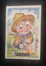 Antieke komische padvinderij kaart met bewegende oogjes, Verzamelen, Scouting, Ophalen of Verzenden, Gebruikt, Overige typen