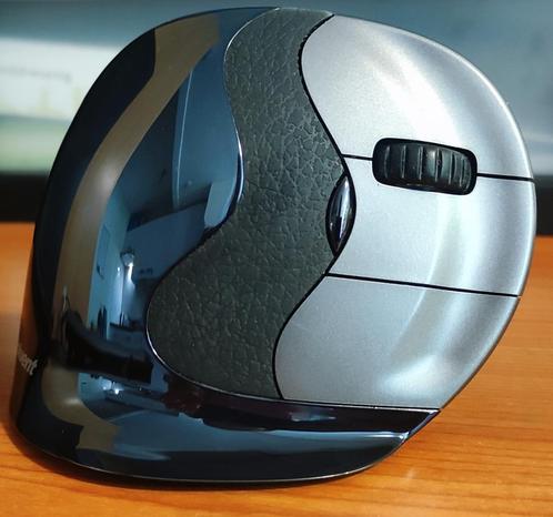 Evoluent VerticalMouse D draadloos – ergonomische muis (rech, Computers en Software, Muizen, Zo goed als nieuw, Muis, Rechtshandig