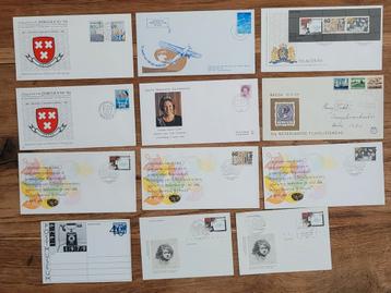 Filatelistische enveloppen beschikbaar voor biedingen