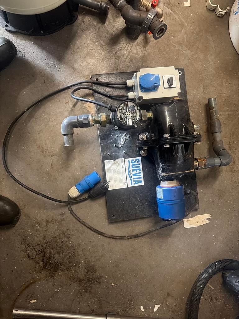 SUEVIA Waterunit met HALM Pomp -(rondpompsysteem)