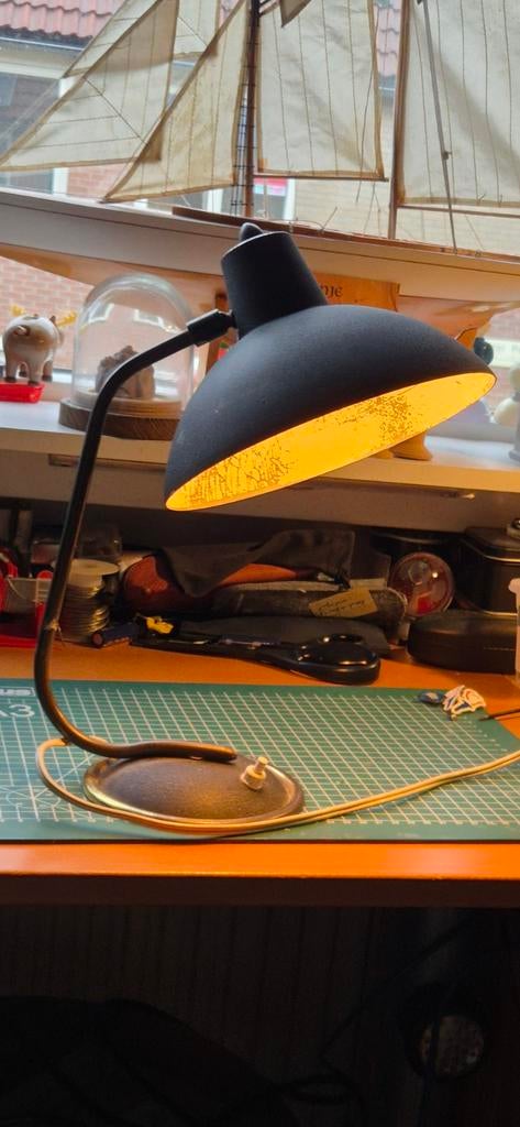 Bauhaus bureaulamp jaren 50, Ophalen of Verzenden