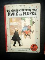 1e druk Kwik en Flupke 4e Reeks, Boeken, Stripboeken, Gelezen, Ophalen of Verzenden