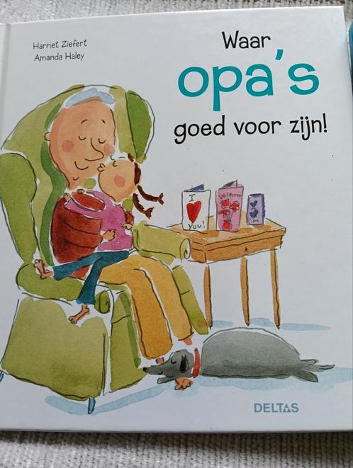 Waar opa's goed voor zijn! - Kinderboek, Boeken, Kinderboeken | Baby's en Peuters, Zo goed als nieuw, 2 tot 3 jaar, Ophalen of Verzenden