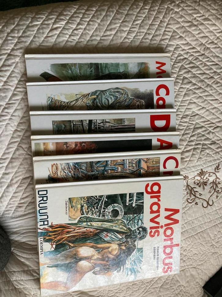 Druuna complete set 1991 van Paolo Serpieri, Boeken, Strips | Comics, Zo goed als nieuw, Complete serie of reeks, Europa, Ophalen of Verzenden