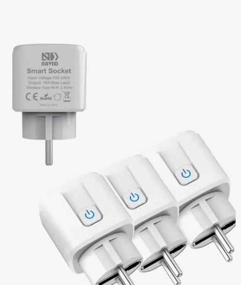 Navid Slimme stekker | Smart plug Navid | home automation, Telecommunicatie, Mobiele telefoons | Telefoon-opladers, Nieuw, Overige merken