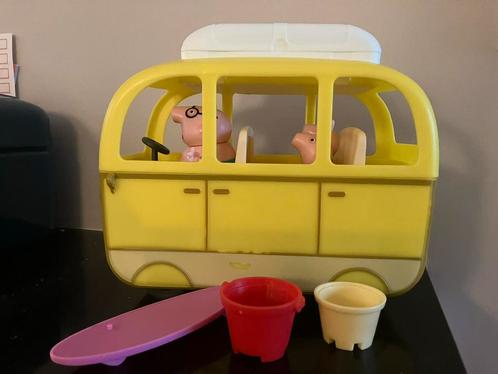Peppa Pig gele bus, Verzamelen, Poppetjes en Figuurtjes, Zo goed als nieuw, Ophalen of Verzenden