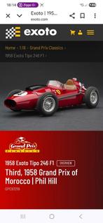 Gezocht Ferrari 246 Dino Exoto, Hobby en Vrije tijd, Modelauto's | 1:18, Ophalen of Verzenden