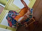 Rieten poppenwagen, Ophalen, Babypop