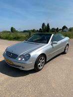 Mercedes clk 240 cabrio, Auto's, Automaat, Achterwielaandrijving, Zwart, 2597 cc