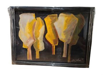 Jan Sierhuis - Abstracte compositie 1995 beschikbaar voor biedingen