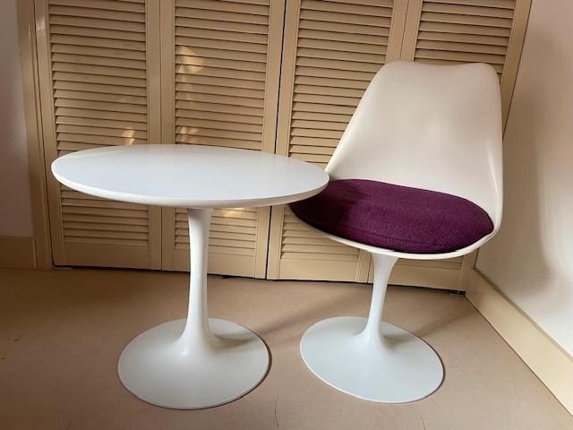 mid-century hoge sidetable  Maurice Burke voor Arkana 1970, Huis en Inrichting, Tafels | Sidetables, 25 tot 50 cm, 50 tot 100 cm