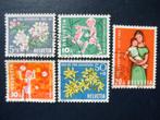 Postzegels Zwitserland 1962 Pro Juventute - cat.w. € 6,00., Postzegels en Munten, Ophalen of Verzenden, Gestempeld