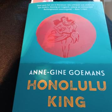  prachtig boek Honolulu King/ Anne -Ginne Goemans