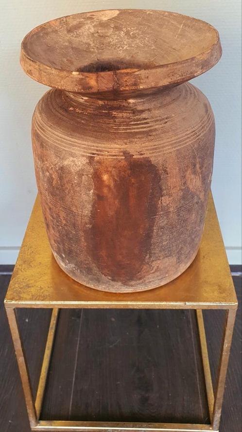 Pot kruik nepalese pot xl

hoogte 30 cm
hout houtsnijwerk, Huis en Inrichting, Woonaccessoires | Vazen, Zo goed als nieuw, Overige kleuren