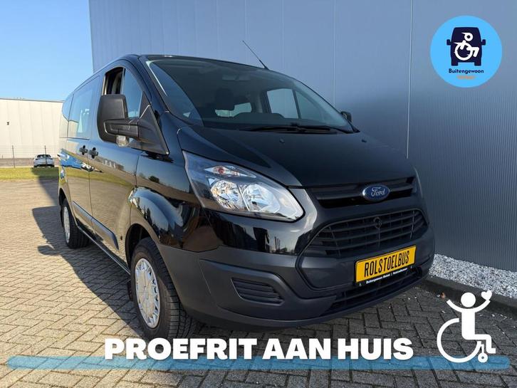 Ford Transit Custom 2.2 | 2013 | Rolstoelbus L1H1 | 3 / 4 pe, Auto's, Bestelauto's, Bedrijf, Te koop, ABS, Boordcomputer, Centrale vergrendeling