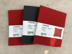 3x Vigdis Kussenhoezen IKEA 2x rood en 1x donkergrijs, Ophalen of Verzenden, Nieuw, Rood, Vierkant