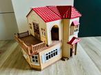 Groot Sylvanian Families herenhuis, Ophalen of Verzenden, Zo goed als nieuw, Poppenhuis