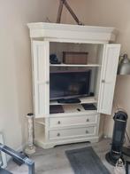 "Jaren-30" stijl televisie hoekkast, Huis en Inrichting, Kasten | Dressoirs, Ophalen, Gebruikt, 100 tot 150 cm, Grenenhout