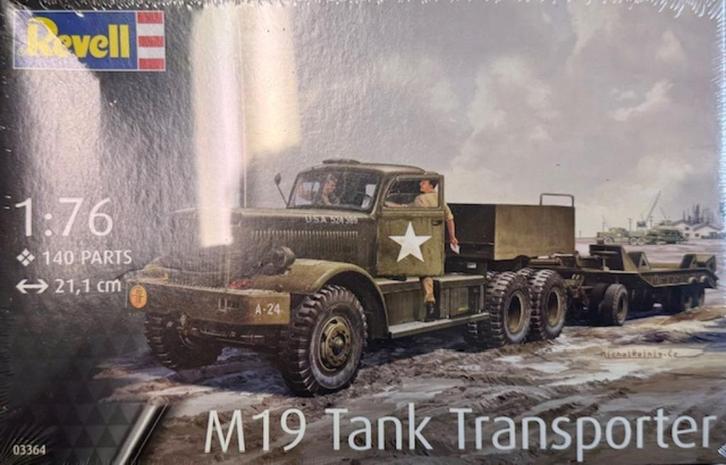 Coelianmodels, Revell 03364, M19 Transporter, 1/76, € 15,99, Hobby en Vrije tijd, Modelbouw | Auto's en Voertuigen, Nieuw, Tank