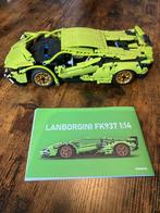 Technische blokken lamborgini groen 1:14, Ophalen of Verzenden, Zo goed als nieuw