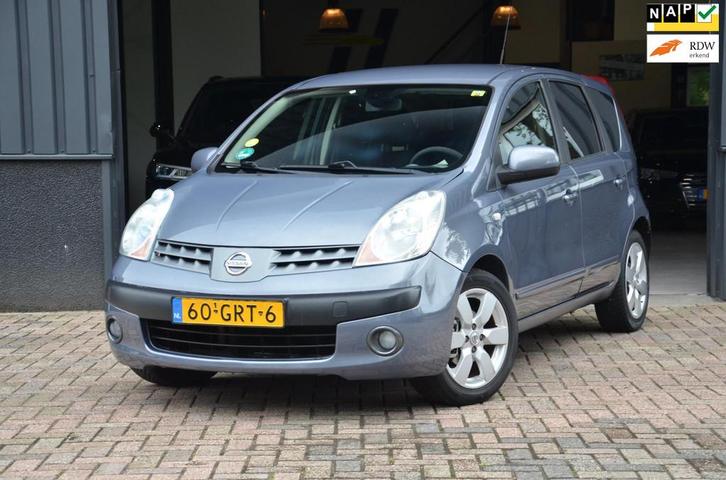 Nissan Note 1.4 Life NIEUWE APK|16 INCH|TREKHAAK, Auto's, Nissan, Bedrijf, Te koop, Note, ABS, Airbags, Airconditioning, Boordcomputer