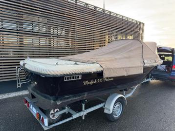 Tender Sloep Marfish 535 + 9.9 Suzuki + Trailer SET! beschikbaar voor biedingen