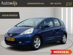 Honda Jazz 1.4 Comfort|NL AUTO|AUTOMAAT|149DKM|AIRCO|5-DEU, Auto's, Honda, Gebruikt, Zwart, 4 cilinders, Blauw