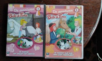 De avonturen van bibi & tina deel 1 en 5, 2 dvds, origineel  beschikbaar voor biedingen